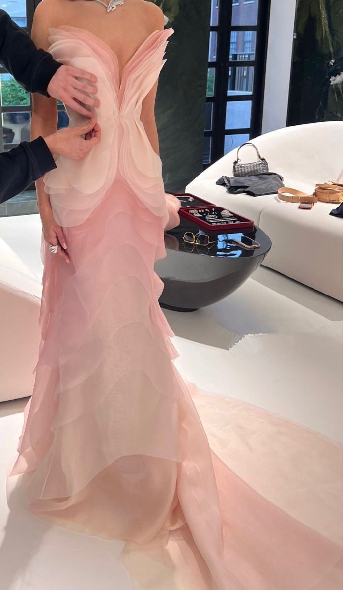 Robe de soirée longue et sexy style sirène fg7369