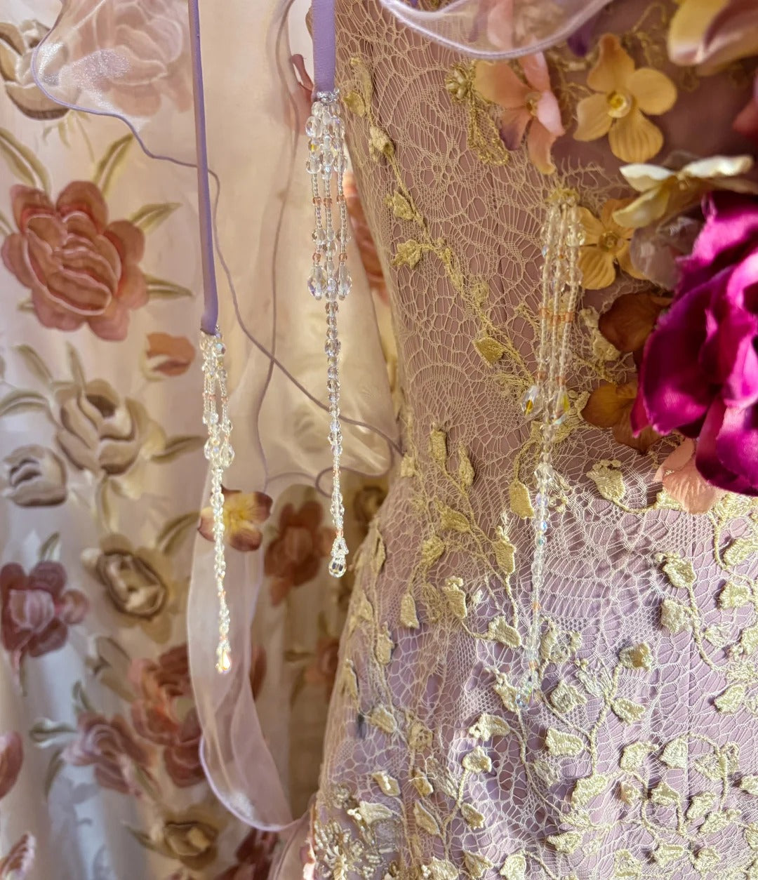 Robe de mariée longue et élégante style princesse fg7357
