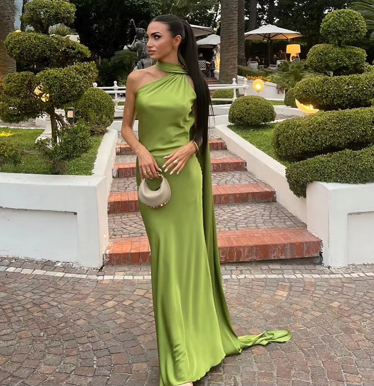 Casual Dresses Women Backless Sexy Satin Ribbon Sleeveless Elegant Lady Party Gown Long Evening Prom Dresses fg6815 Casual Dresses Women Backless Sexy Satin Ribbon Sleeveless Elegant Lady Party Gown Long Evening Prom Dresses fg6815