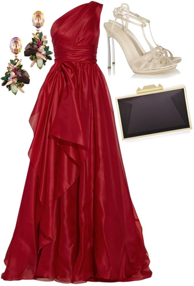 One Shoulder Long Prom Dress, Elegant Evening Party Dress fg7329