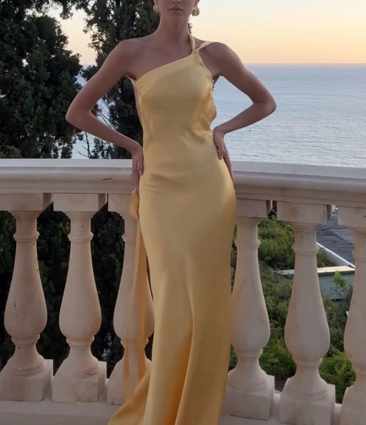 Robe longue dos nu sexy pour femme, élégante, sans manches, tenue de soirée, 2025, fg6701