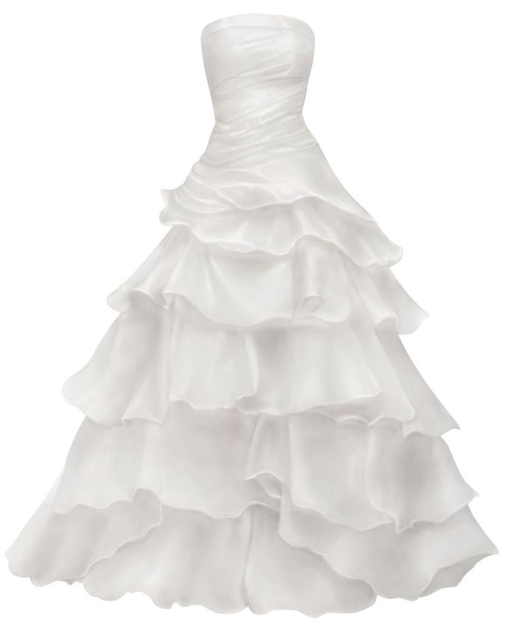 Strapless A Line Ruffle Long Prom Dress Layered Wedding Dress fg7185 formalgowns Strapless A Line Ruffle Long Prom Dress Layered Wedding Dress fg7185 formalgowns