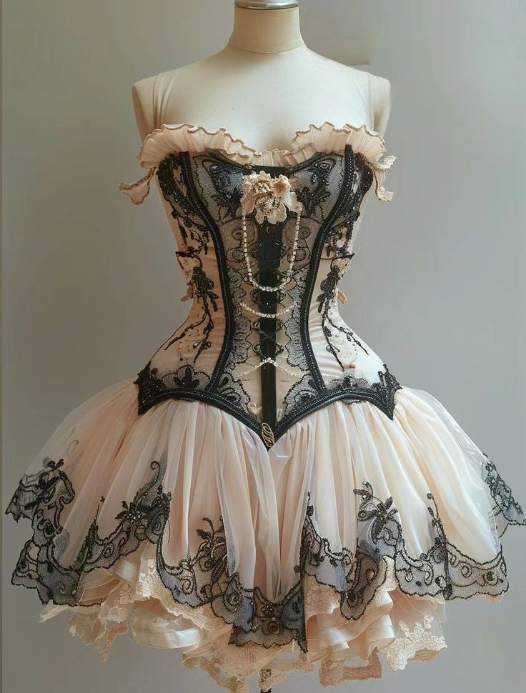 Robe de soirée courte et sexy en dentelle rétro, tenue de soirée fg7227