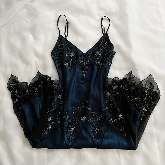 Glitzerndes langes Ballkleid in Grün/Marineblau mit Spaghettiträgern fg7144