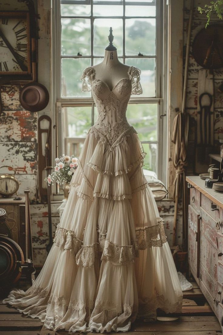 Superbe robe de bal longue en tulle à volants et décolleté en cœur, robe de soirée fg7220