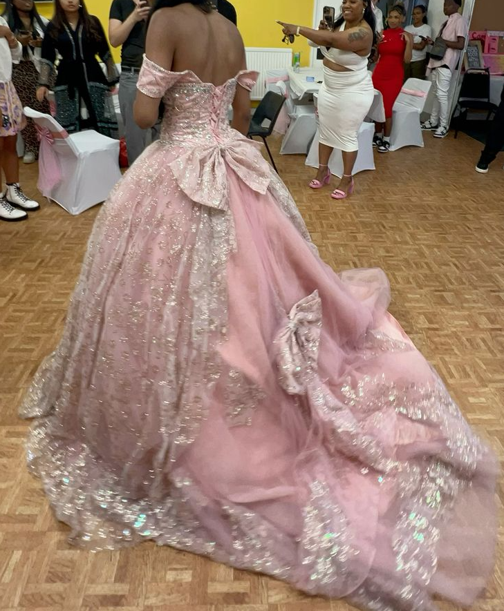 Ball Gown Off Shoulder A Line Quinceanera Dress fg6950