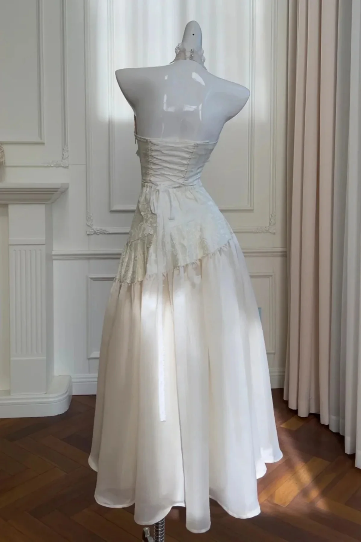 Buntes Meerjungfrau-Partykleid mit Pailletten und langen Abschlusskleidern fg8362