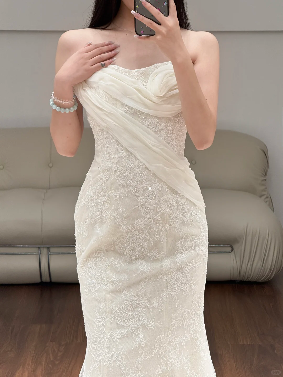 Buntes Meerjungfrau-Partykleid mit Pailletten und langen Abschlusskleidern fg8362