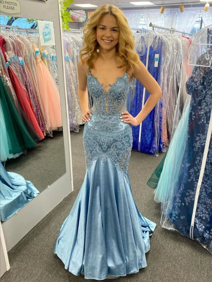 Robe de soirée longue sirène colorée à paillettes, tenue de remise de diplôme fg8362