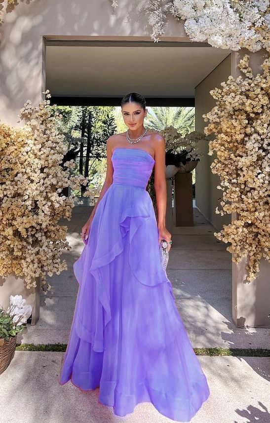 simple pink prom dress,modest evening dresses fg1002