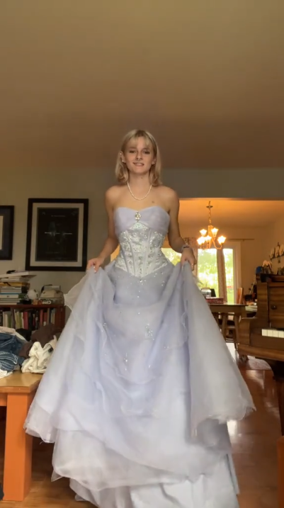Robe de soirée longue bustier trapèze, robe de bal fg7814