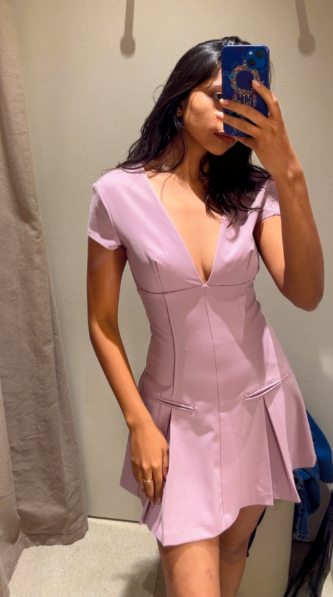 Robe de soirée courte noire irrégulière, tenue d'anniversaire, robe de cocktail, fg8064