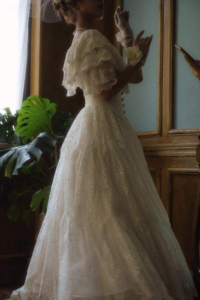 A Line Off Shoulder Wedding Dress Lace Princess Dress fg7295 formalgowns A Line Off Shoulder Wedding Dress Lace Princess Dress fg7295 formalgowns
