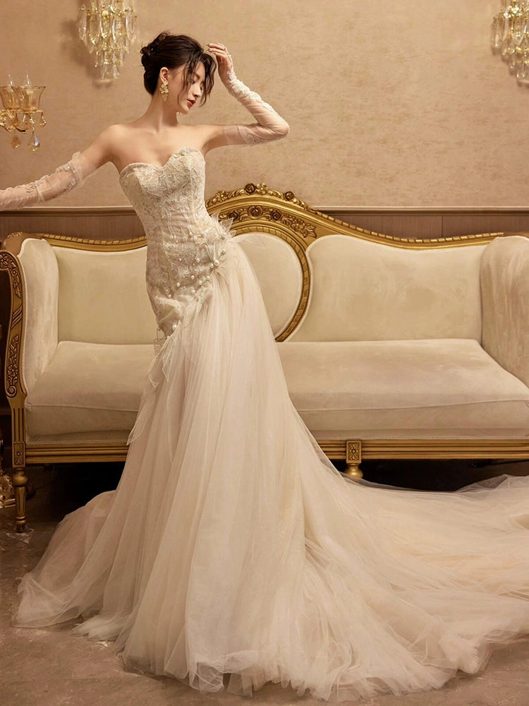 Sexy Mermaid Long Wedding Dress Evening Party Dresses fg7702 formalgowns Sexy Mermaid Long Wedding Dress Evening Party Dresses fg7702 formalgowns