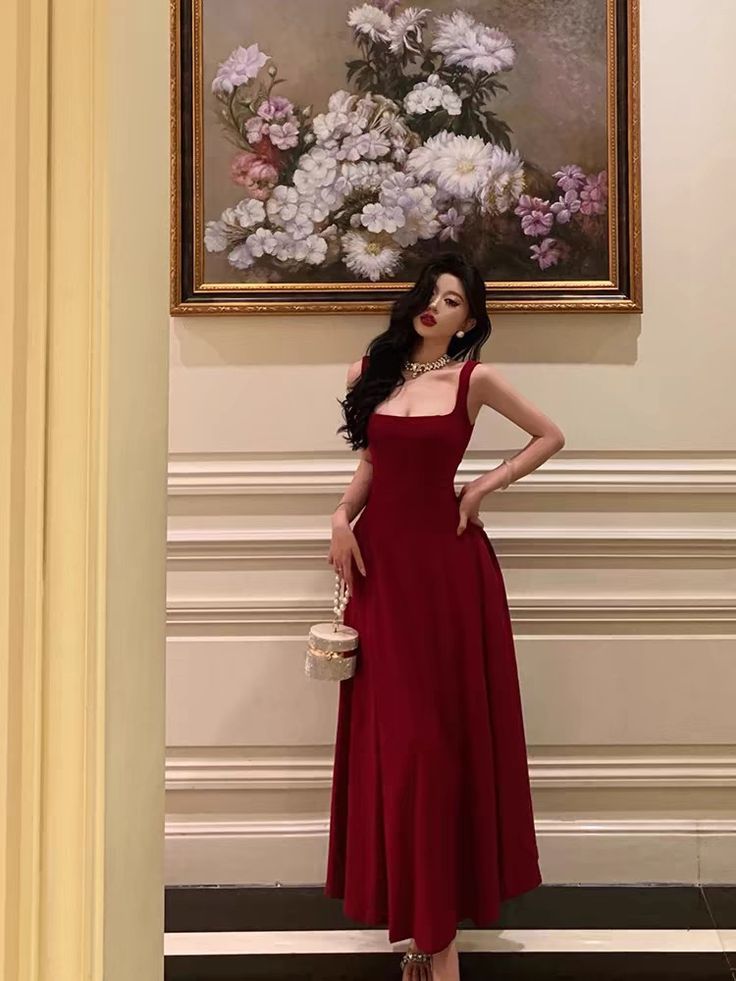 A-line Burgundy Prom Gown Party Dresses fg6877 formalgowns A-line Burgundy Prom Gown Party Dresses fg6877 formalgowns