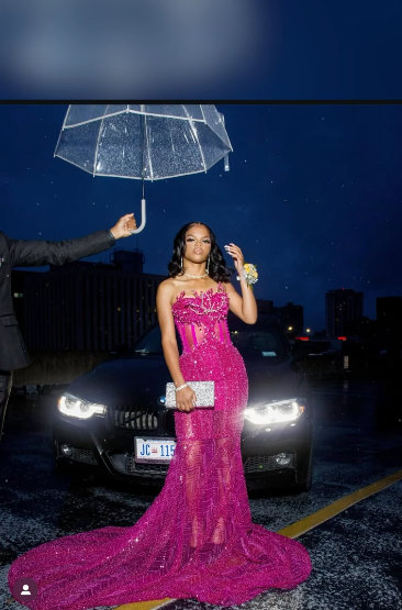 Mermaid Luxurious Black Girl Long Prom Party Dresses Formal Dress Graduation Dress fg8355