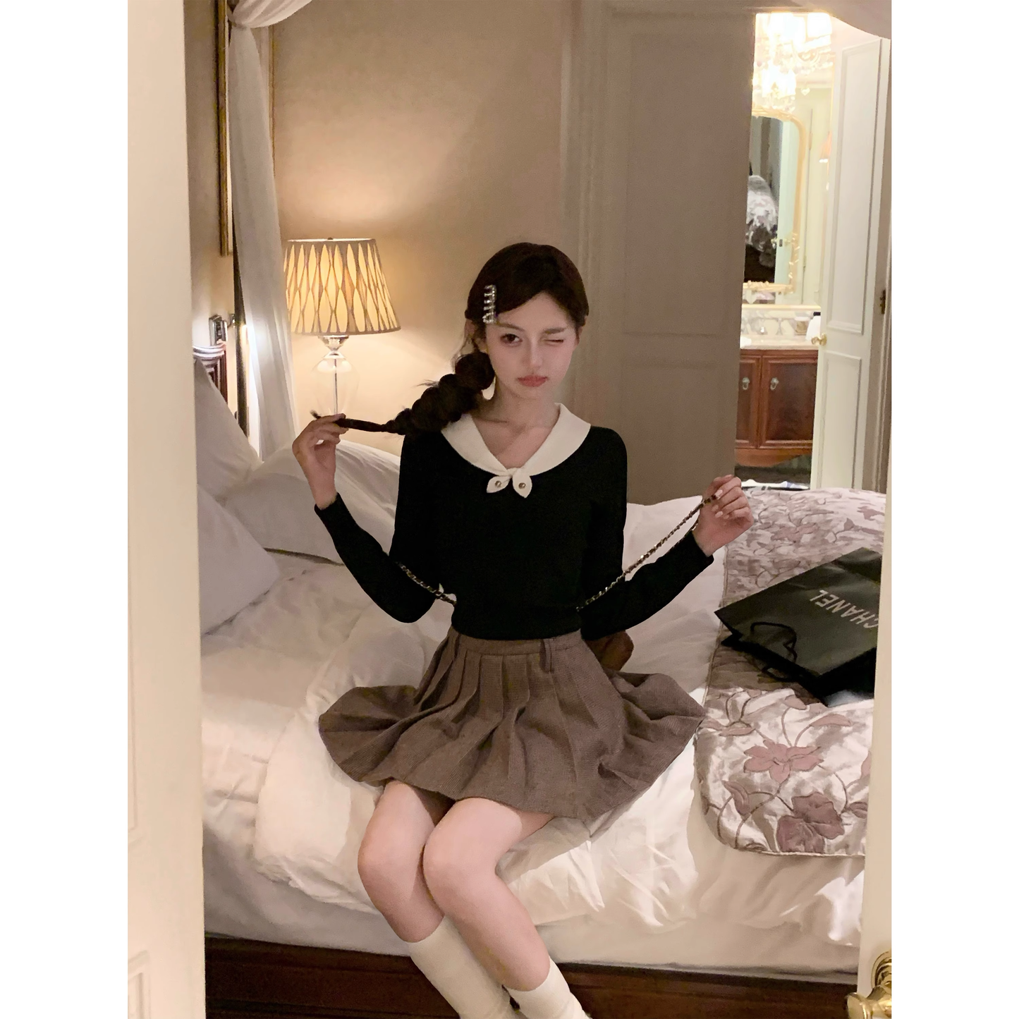 Buntes Meerjungfrau-Partykleid mit Pailletten und langen Abschlusskleidern fg8362