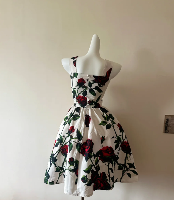 A-Linie Blumen-Ballkleid zum 22. Geburtstag, formelles Eventkleid, fg8327