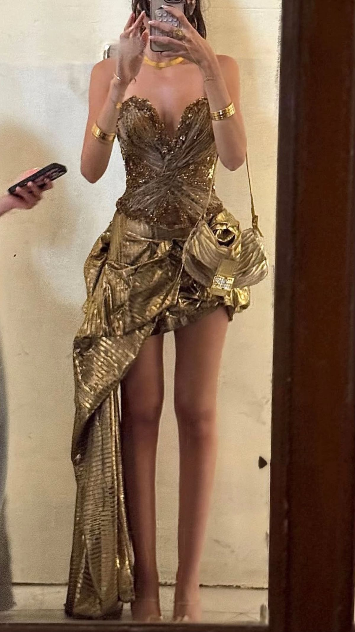 Sweetheart Gold Geburtstagsoutfit Kurzes Ballkleid Abendkleid fg8349