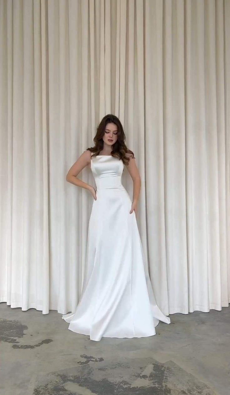 White Long Prom Dress Elegant Sleeveless Fashion Party Dress fg7435