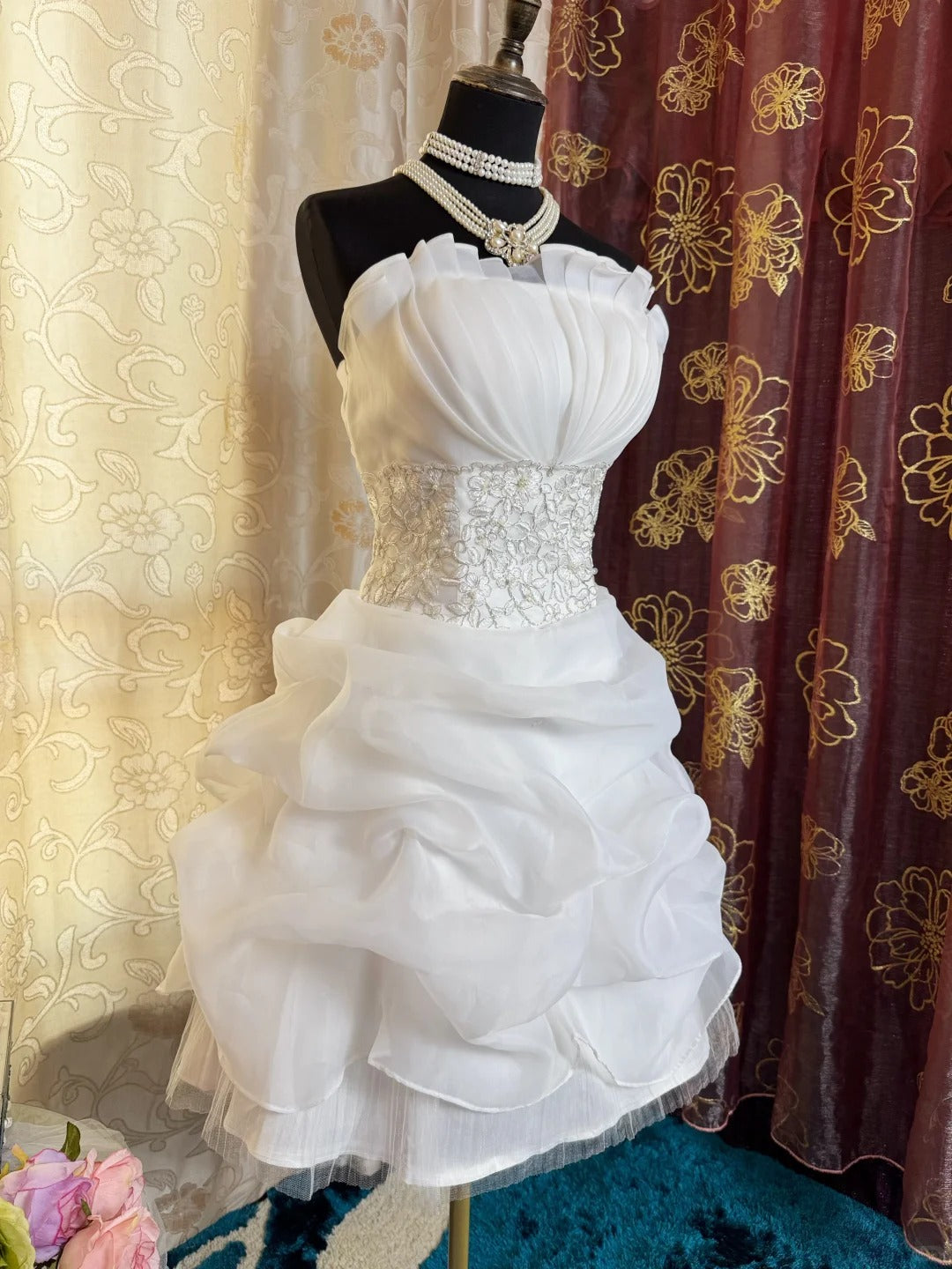 White Birthday Outfit Short Evening Dress Short Party Dress Vintage Ho formalgowns White Birthday Outfit Short Evening Dress Short Party Dress Vintage Ho formalgowns