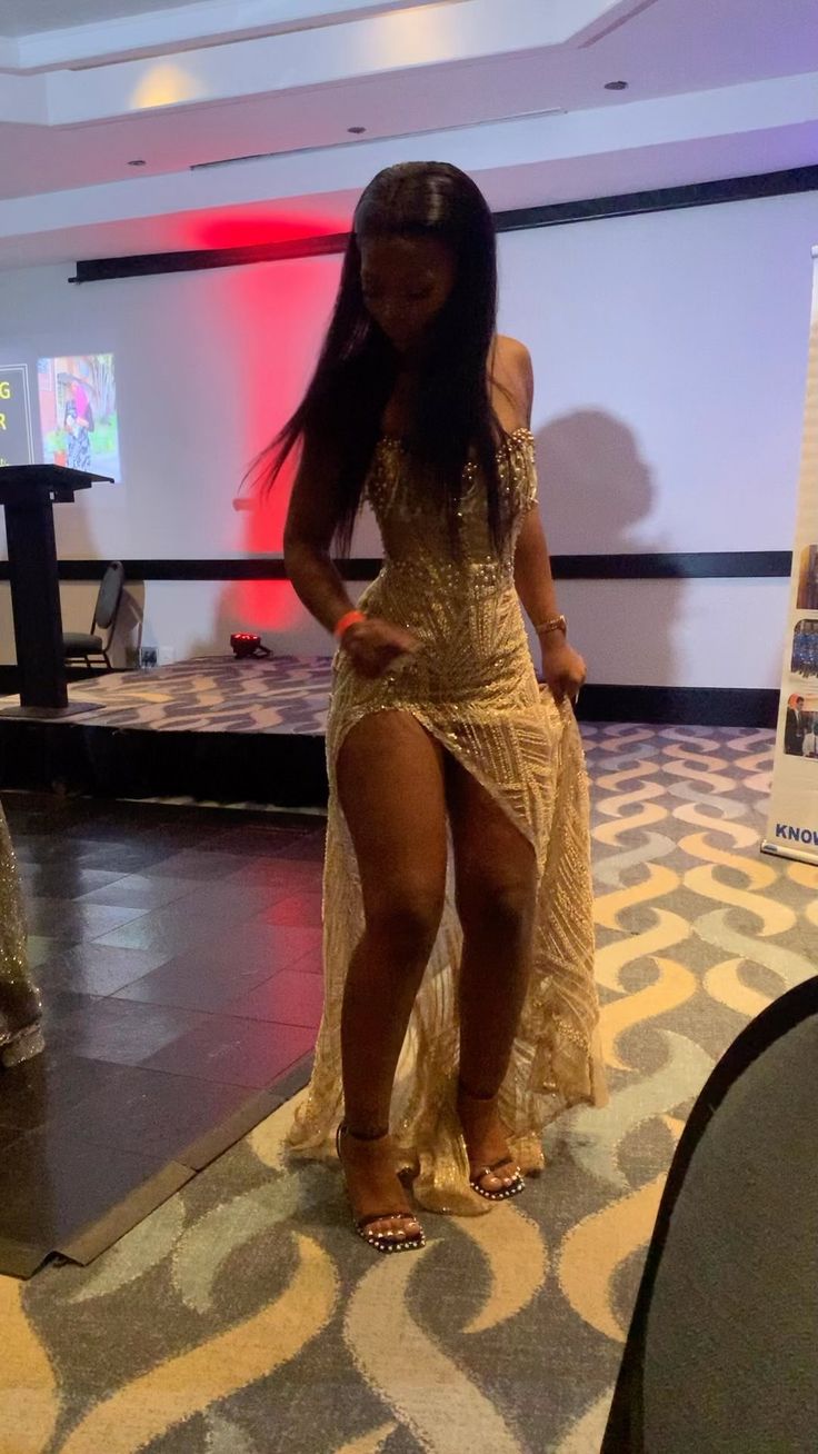 Sexy Gold Long Prom Dress Evening Party Dresses With Slit fg7699 formalgowns Sexy Gold Long Prom Dress Evening Party Dresses With Slit fg7699 formalgowns