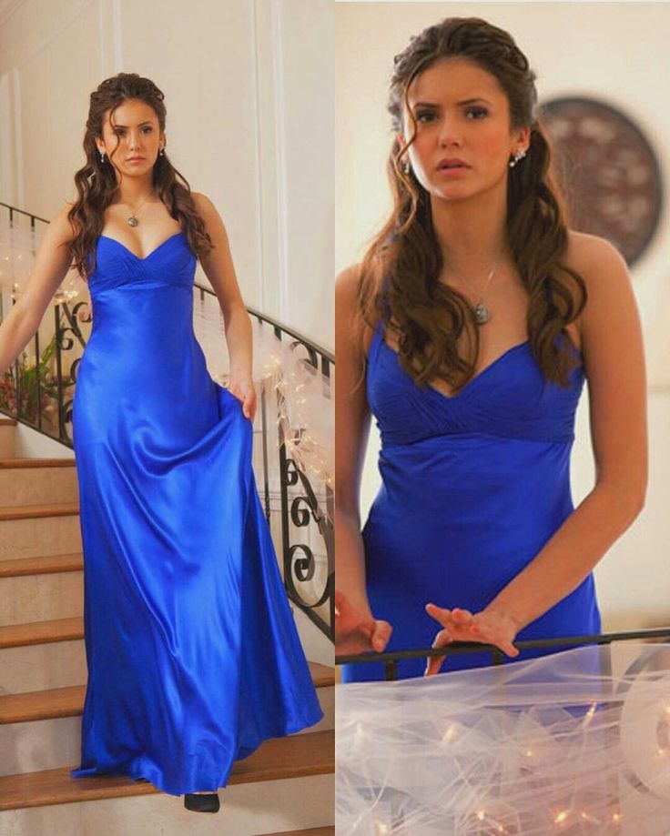Robe de soirée longue bleu roi fg7638