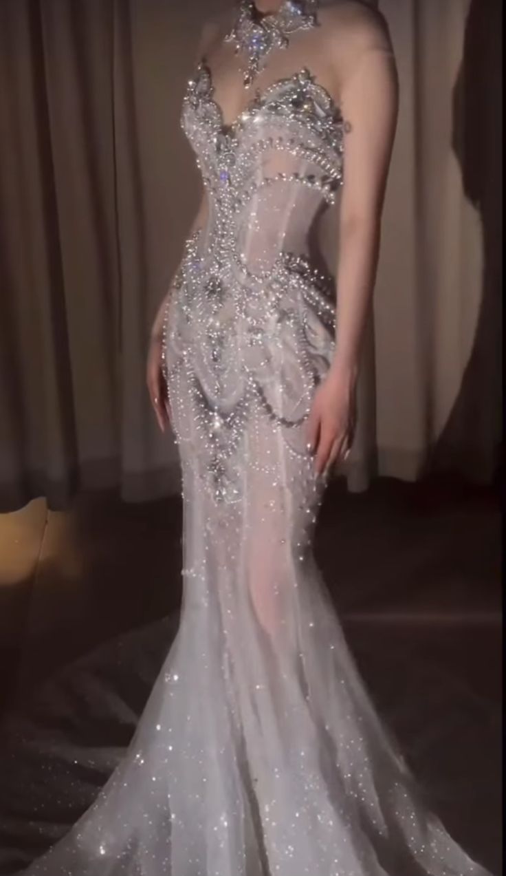 Pretty Mermaid Tulle Beads Long Prom Dresses Formal Evening Dress (Sha formalgowns Pretty Mermaid Tulle Beads Long Prom Dresses Formal Evening Dress (Sha formalgowns