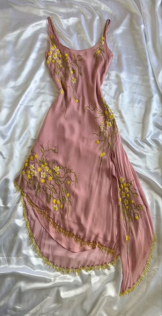 Pink Embroidery Party Dress Vintage Prom Dress Evening Dress New Forma formalgowns Pink Embroidery Party Dress Vintage Prom Dress Evening Dress New Forma formalgowns
