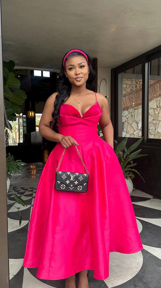 Robe de soirée sexy coupe trapèze, robe de bal, fg6793