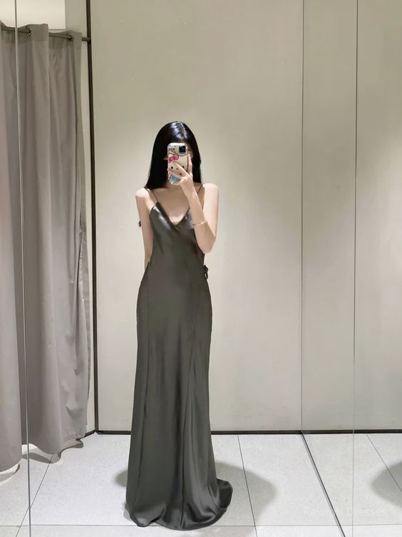 Satin Prom Dress Long Beautiful Prom Dresses For Girl fg6220