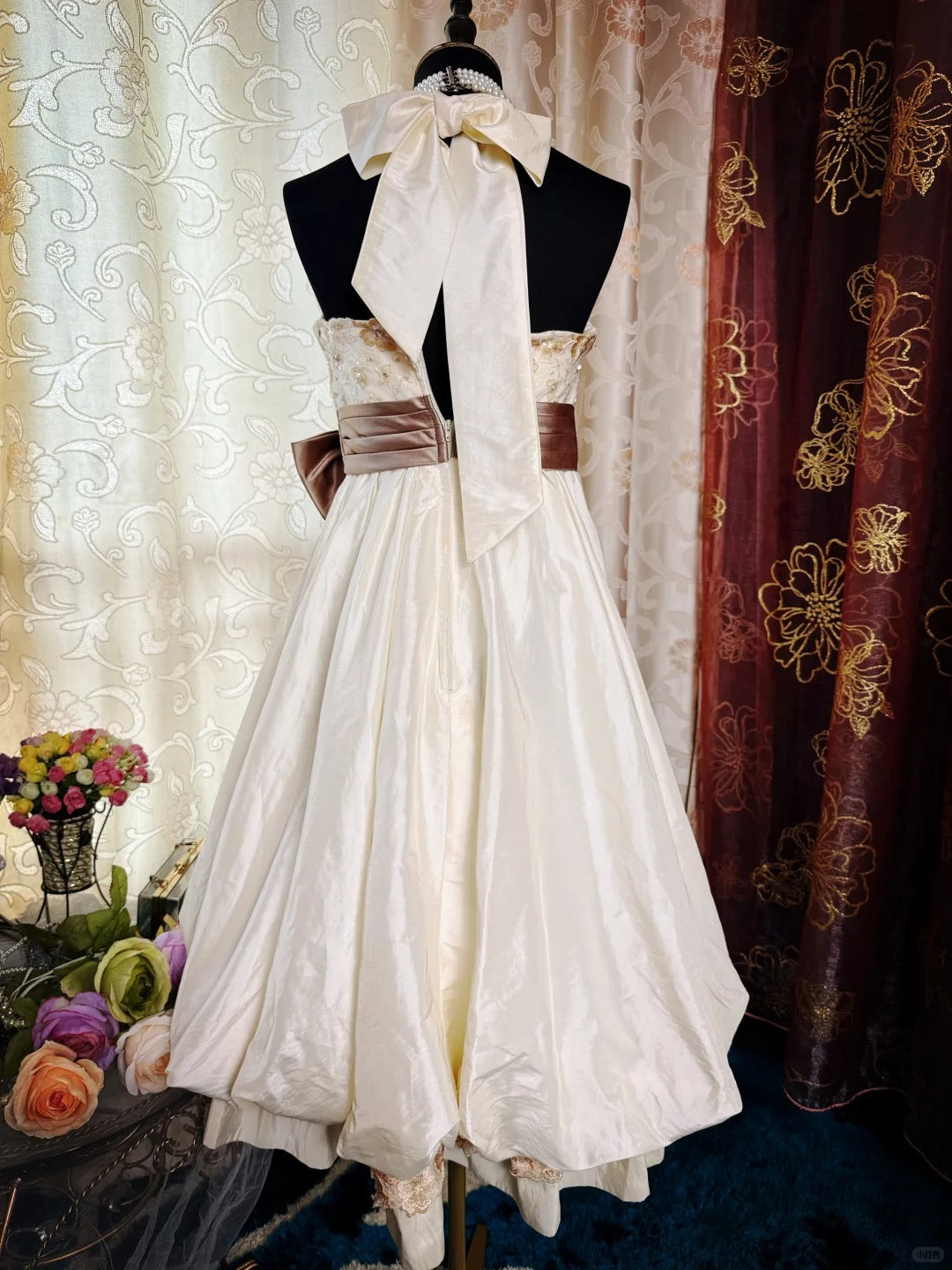 A Line Birthday Outfit Short Evening Dress Short Party Dress Vintage Homecoming Dress fg8087