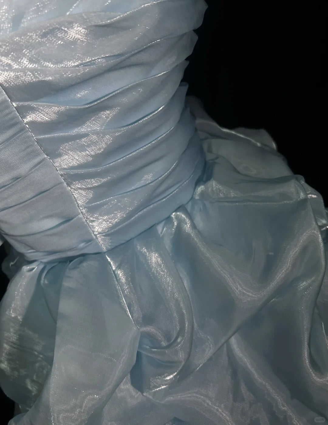 A Line Sky Blue Birthday Outfit Short Evening Dress Short Party Dress Vintage Homecoming Dress fg8082
