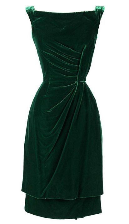 Green Velvet Short Homecoming Dress fg5624 formalgowns Green Velvet Short Homecoming Dress fg5624 formalgowns