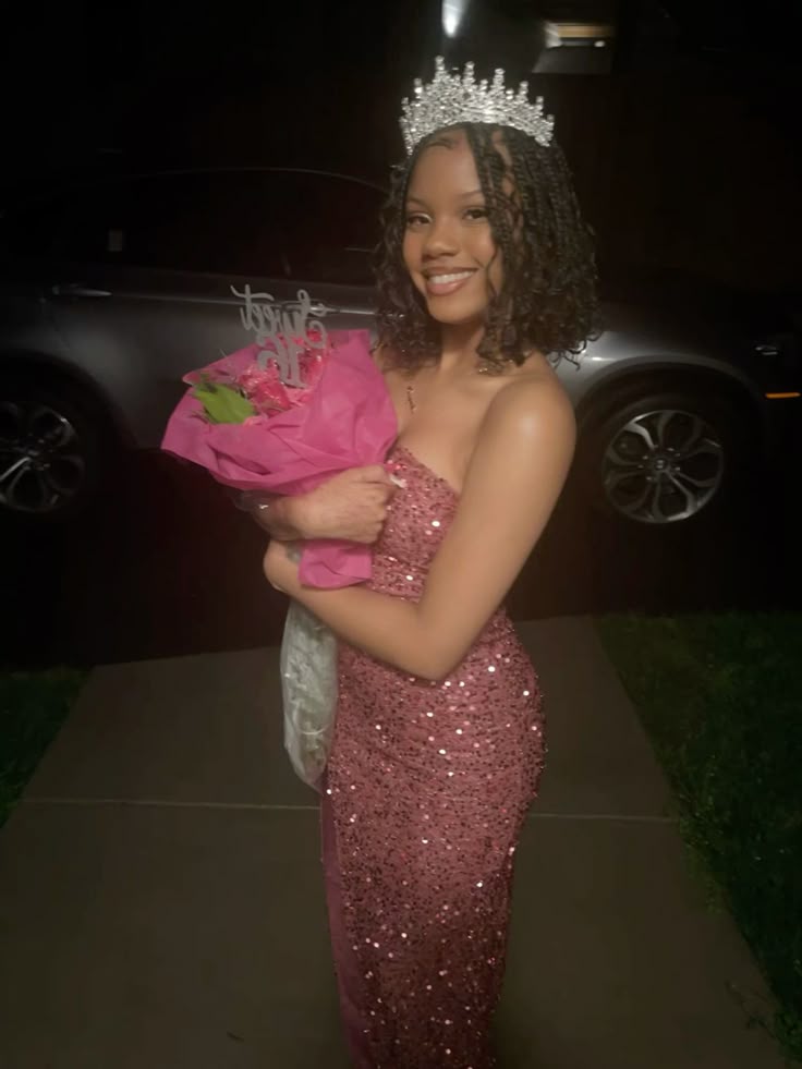 Robe longue rose à paillettes, tenue de bal, de soirée, d'anniversaire, nouvelle collection, fg7982