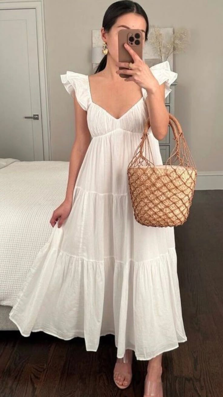 Robe de soirée blanche coupe trapèze, robe de bal, fg7849
