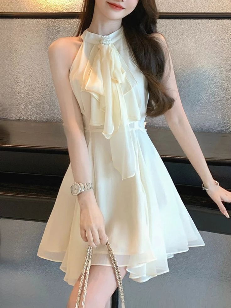 Ivory Chiffon Cocktail Dress Short Party Dress Homecoming Dress fg7513 formalgowns Ivory Chiffon Cocktail Dress Short Party Dress Homecoming Dress fg7513 formalgowns