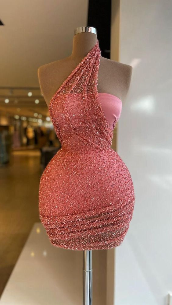 Short Prom Dresses Sparkly Sequins Mini Homecoming Dresses Pearls Bead formalgowns Short Prom Dresses Sparkly Sequins Mini Homecoming Dresses Pearls Bead formalgowns