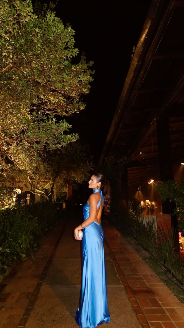 Sexy Sheath Blue Evening Gown Prom Party Dresses fg6388