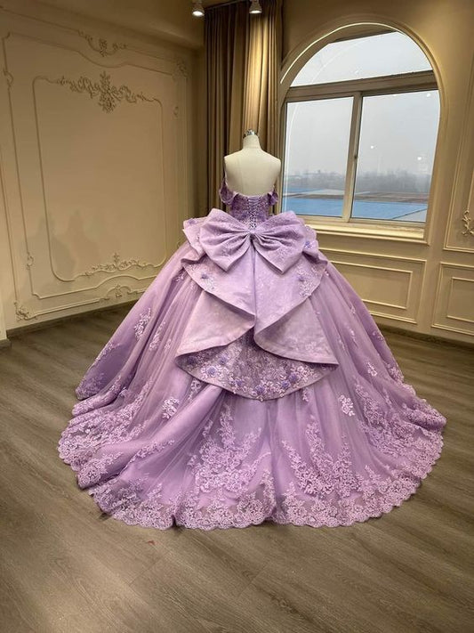 Robe de Quinceanera à épaules dénudées, robe de bal princesse pour fête d'anniversaire, fg5918