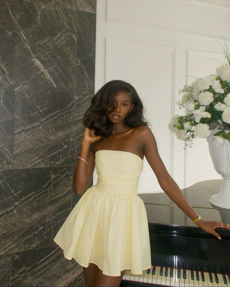 Light Yellow Strapless Homecoming Dresses Mini Prom Party Dress fg6071 formalgowns Light Yellow Strapless Homecoming Dresses Mini Prom Party Dress fg6071 formalgowns