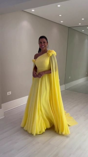 Vintage Long One Shoulder Evening Desses With Flower A-Line Floor Length Sweep Train Prom Dresses for Women fg6353