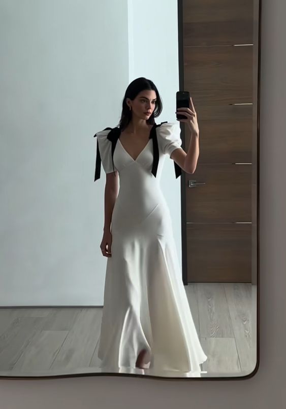 Maxi Dress for Women V-neck Puff Sleeve Elegant Party New Fashion Evening Dress fg5978