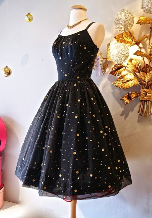 Spaghetti Straps Black Shiny Short Homecoming Dress fg5898 formalgowns Spaghetti Straps Black Shiny Short Homecoming Dress fg5898 formalgowns