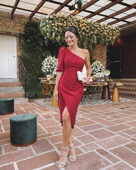 One Shoulder Party Dresses Sheath Evening Dress fg5642 formalgowns One Shoulder Party Dresses Sheath Evening Dress fg5642 formalgowns