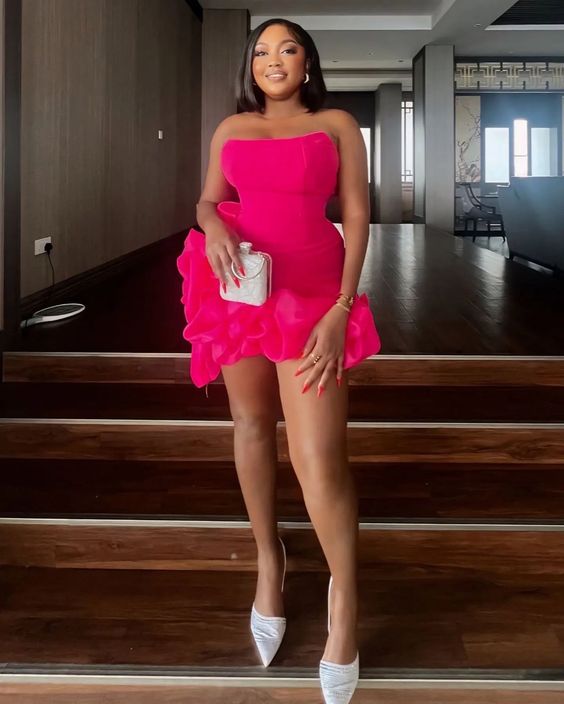 Hot Pink Short Party Gown Homecoming Dresses fg6330 formalgowns Hot Pink Short Party Gown Homecoming Dresses fg6330 formalgowns