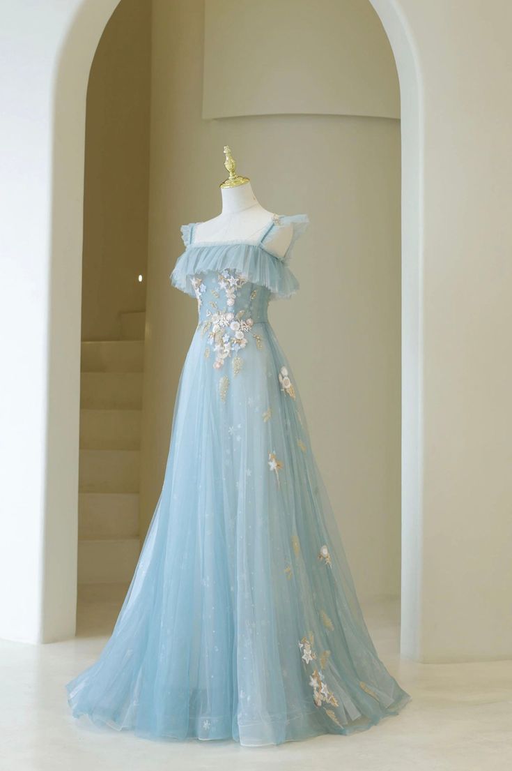 Spaghetti Strap Lace Long Prom Dress, Cute A-Line Graduation Dress fg5 formalgowns Spaghetti Strap Lace Long Prom Dress, Cute A-Line Graduation Dress fg5 formalgowns