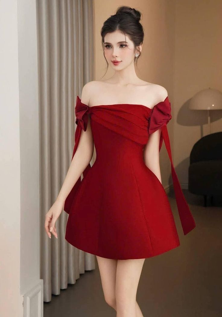 A Line Red Off Shoulder Short Prom Dress Birthday Party Dress Homecomi formalgowns A Line Red Off Shoulder Short Prom Dress Birthday Party Dress Homecomi formalgowns