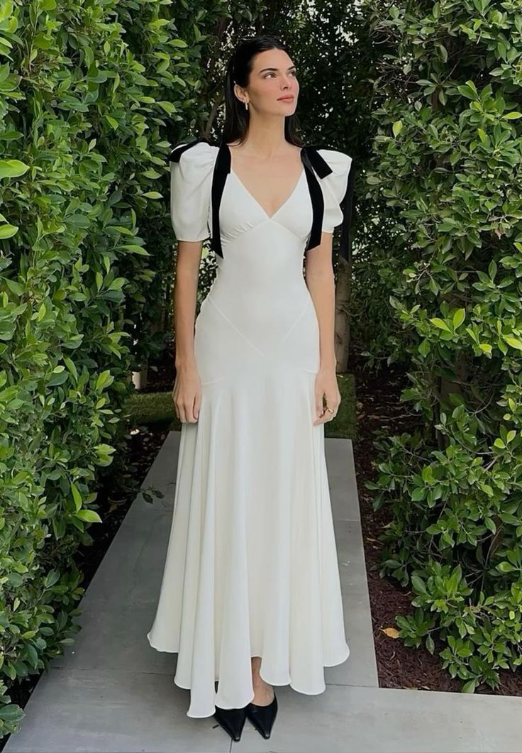Maxi Dress for Women V-neck Puff Sleeve Elegant Party New Fashion Evening Dress fg5978