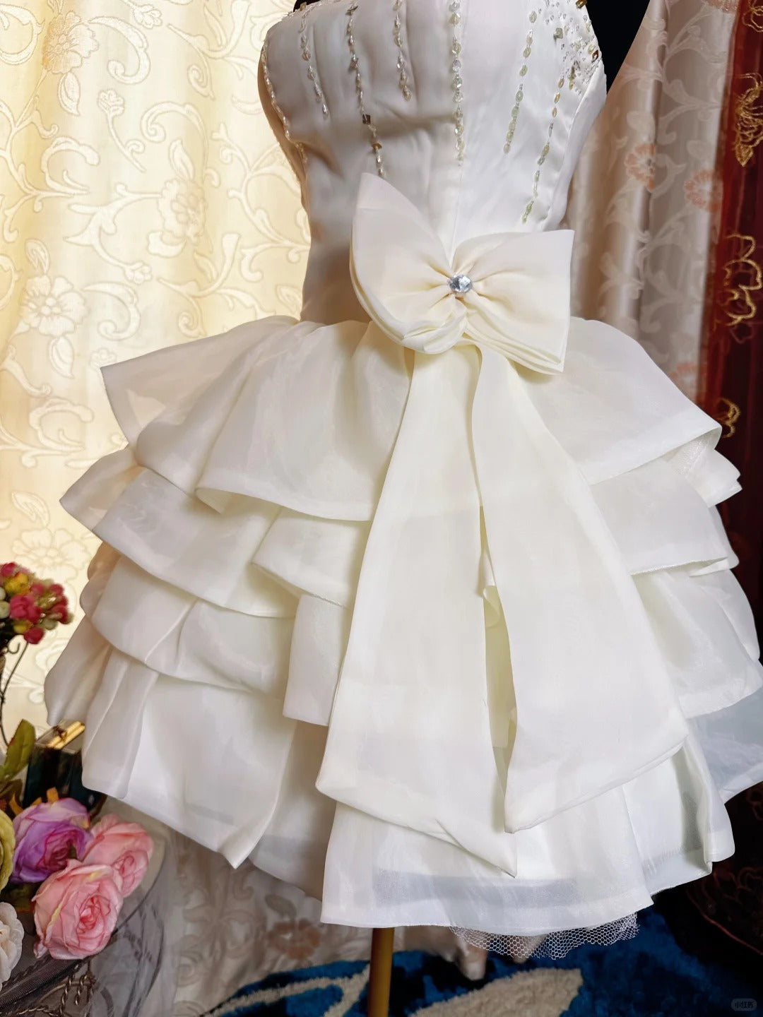 A Line Birthday Outfit Short Evening Dress Short Party Dress Vintage Homecoming Dress fg8086